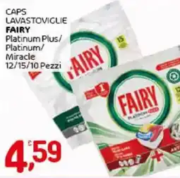 Crai Caps lavastoviglie fairy platinum plus/ platinum/ miracle offerta