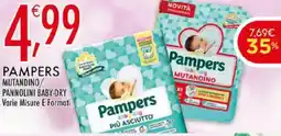 Crai Pampers mutandino/ pannolini baby-dry offerta