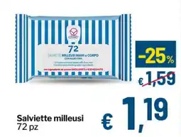 Qui Discount Salviette milleusi offerta