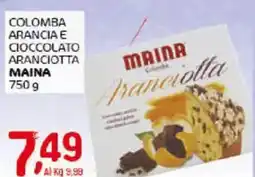 Crai Colomba arancia e cioccolato aranciotta MAINA offerta