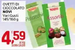 Crai Ovetti di cioccolato NOVI offerta