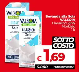 Ipercoop Bevanda alla Soia VALSOIA offerta