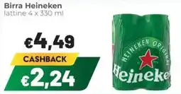 Coop Birra Heineken lattine offerta