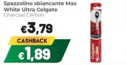 Coop Spazzolino sbiancante Max White Ultra Colgate Charcoal Carbon offerta