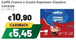 Coop Caffè Crema e Gusto Espresso Classico Lavazza offerta