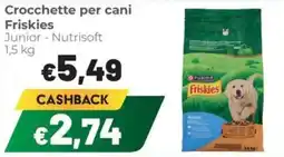 Coop Crocchette per cani Friskies Junior, Nutrisoft offerta