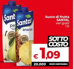 Ipercoop Succo di Frutta SANTAL offerta