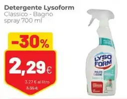 Coop Detergente Lysoform Classico, Bagno spray offerta