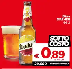 Ipercoop Birra DREHER offerta