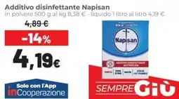 Coop Additivo disinfettante Napisan offerta