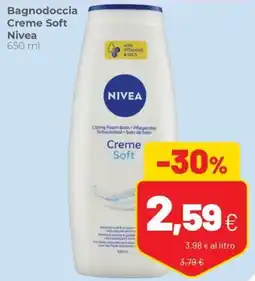 Coop Bagnodoccia Creme Soft Nivea offerta