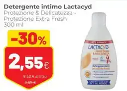 Coop Detergente intimo Lactacyd Protezione & Delicatezza, Protezione Extra Fresh offerta