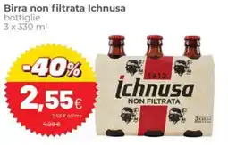 Coop Birra non filtrata Ichnusa offerta
