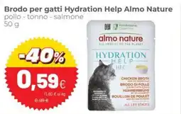 Coop Brodo per gatti Hydration Help Almo Nature offerta
