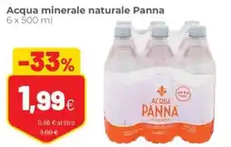 Coop Acqua minerale naturale Panna offerta