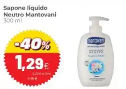 Coop Sapone liquido Neutro Mantovani offerta