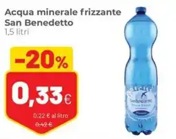 Coop Acqua minerale frizzante San Benedetto offerta
