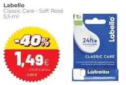 Coop Labello Classic Care - Soft Rosé offerta