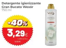 Coop Detergente igienizzante Gran Bucato Wexór offerta
