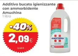 Coop Additivo bucato igienizzante con ammorbidente Amuchina offerta