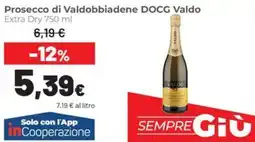 Coop Prosecco di Valdobbiadene DOCG Valdo Extra Dry offerta