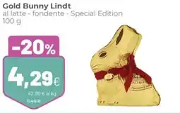 Coop Gold Bunny Lindt offerta