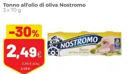 Coop Tonno all'olio di oliva Nostromo offerta
