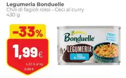 Coop Legumeria Bonduelle Chili di fagioli rossi, Ceci al curry offerta