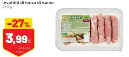 Coop Involtini di lonza di suino offerta