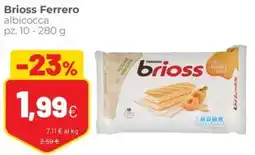 Coop Brioss Ferrero albicocca offerta