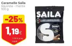 Coop Caramelle Saila liquirizia, menta offerta