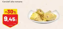 Coop Carciofi alla romana offerta