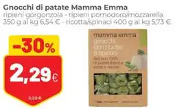 Coop Gnocchi di patate Mamma Emma ripieni gorgonzola, ripieni pomodoro/mozzarella offerta