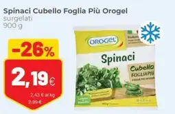 Coop Spinaci Cubello Foglia Più Orogel offerta