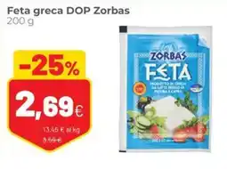 Coop Feta greca DOP Zorbas offerta