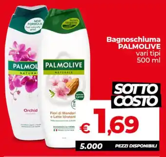 Ipercoop Bagnoschiuma PALMOLIVE offerta