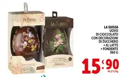 Deco Superstore La suissa uovo di cioccolato con decorazioni di zucchero offerta
