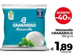 Ipercoop Mozzarella GRANAROLO offerta