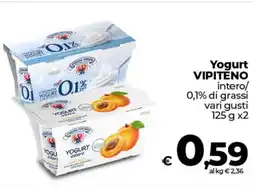 Ipercoop Yogurt VIPITENO offerta