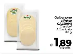 Ipercoop Galbanone a Fette GALBANI offerta