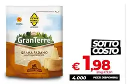 Ipercoop Granterre grana padano offerta