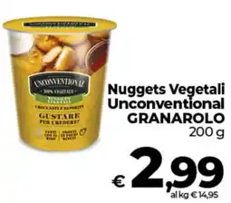 Ipercoop Nuggets Vegetali Unconventional GRANAROLO offerta