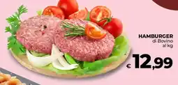 Ipercoop HAMBURGER di Bovino offerta