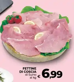 Ipercoop FETTINE DI COSCIA di Suino offerta