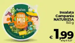 Ipercoop Insalata Campania NATURIZIA offerta