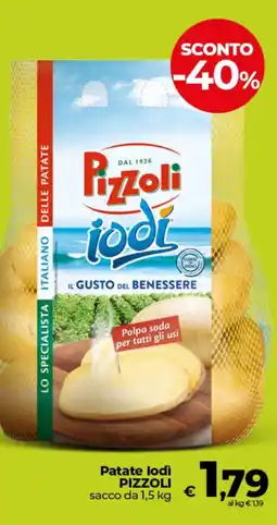 Ipercoop Patate lodì PIZZOLI offerta