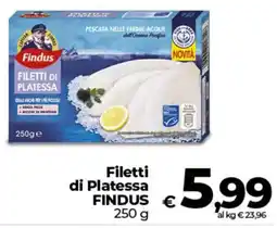 Ipercoop Filetti di Platessa FINDUS offerta