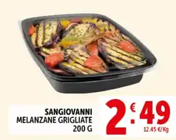 Deco Superstore Sangiovanni melanzane grigliate offerta