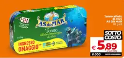 Ipercoop Tonno all'olio extravergine di oliva AS DO MAR offerta