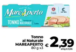 Ipercoop Tonno al Naturale MAREAPERTO offerta